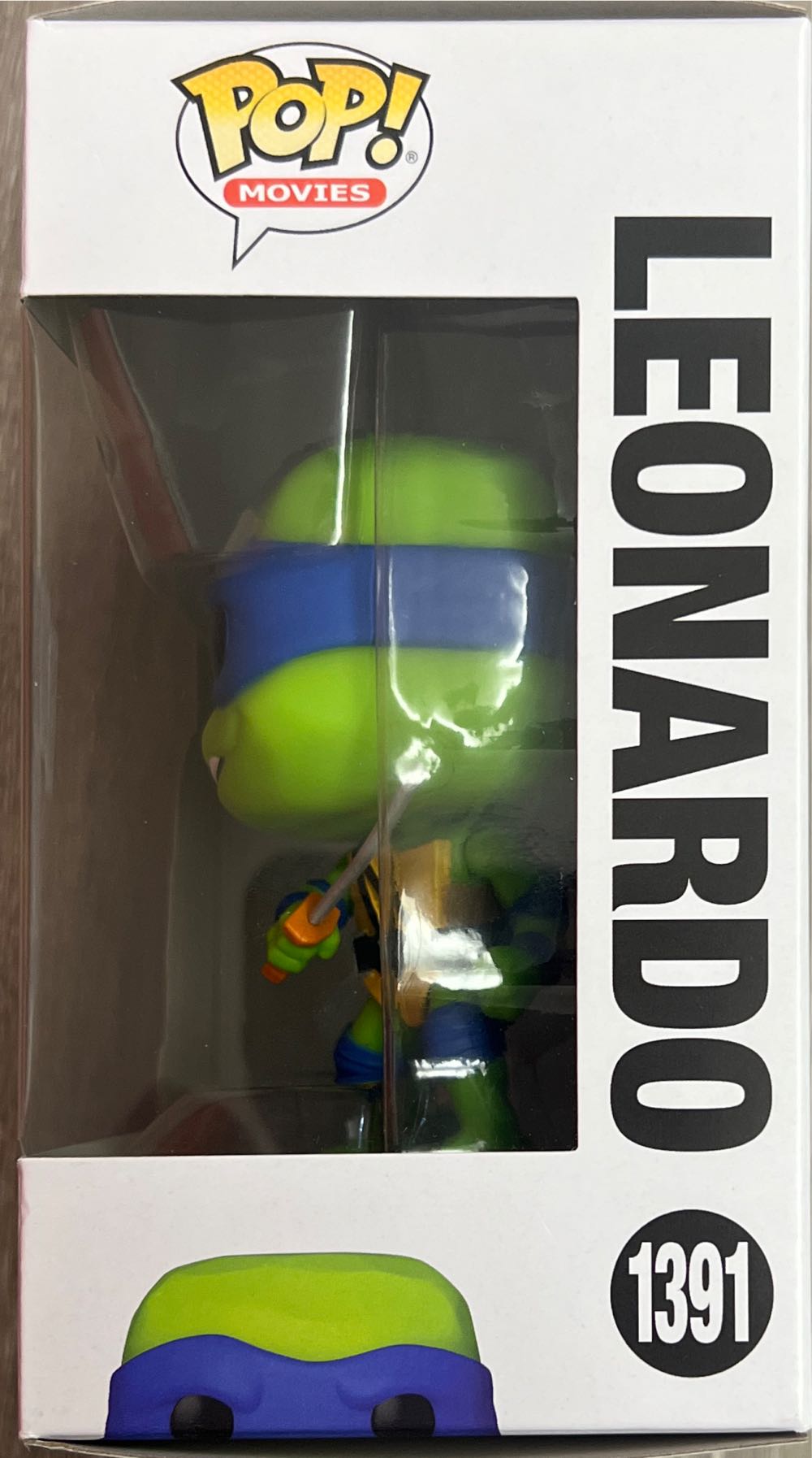 Leonardo - 1391  - Teenage Mutant Ninja Turtles - Mutant Mayhem - Funko Pop Movies - Teenage Mutant Ninja Turtles vinyl figure collectible [Barcode 889698723329] - Main Image 4