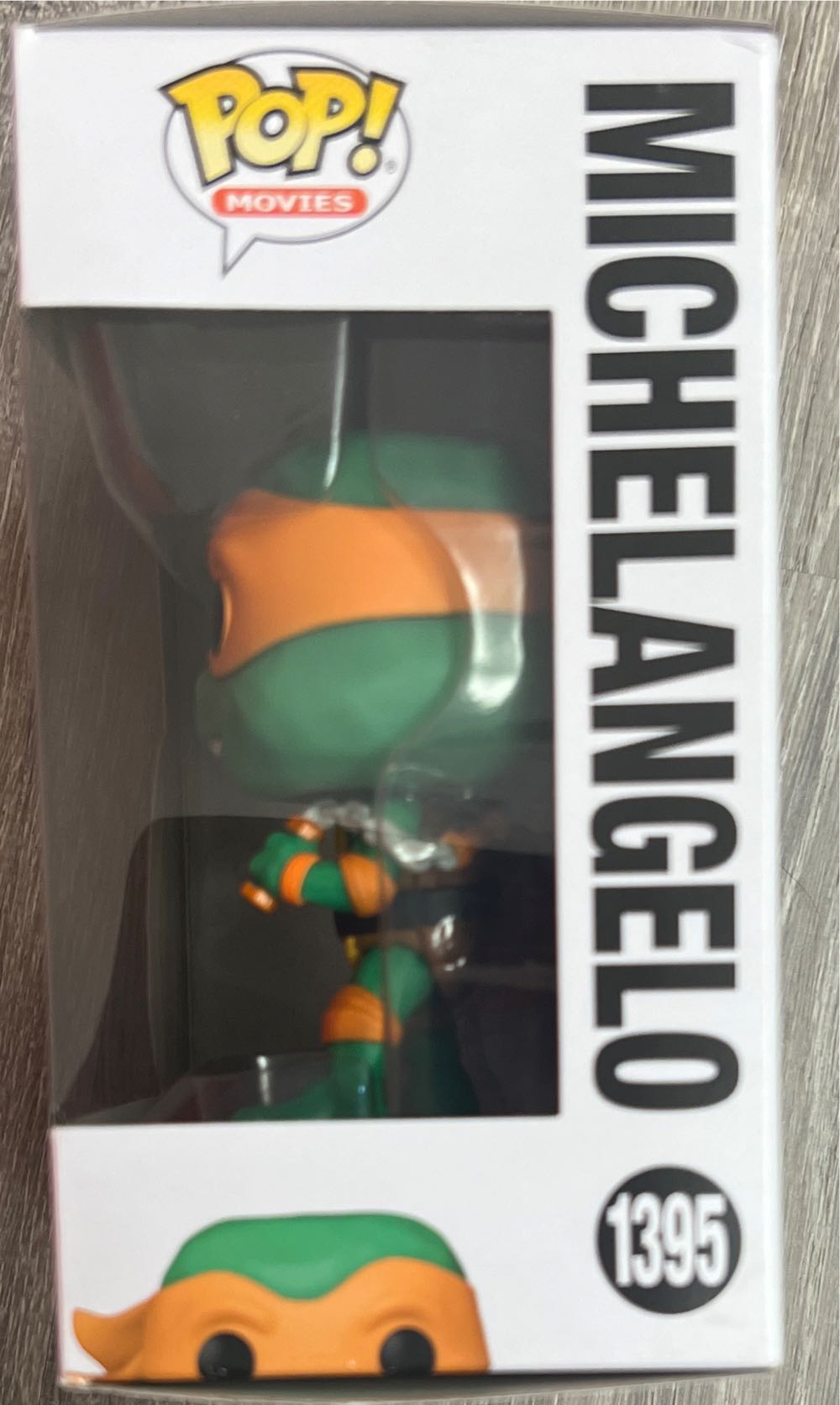Michelangelo - 1395  - Teenage Mutant Ninja Turtles - Mutant Mayhem - Funko Pop Movies - Teenage Mutant Ninja Turtles vinyl figure collectible [Barcode 889698723367] - Main Image 4