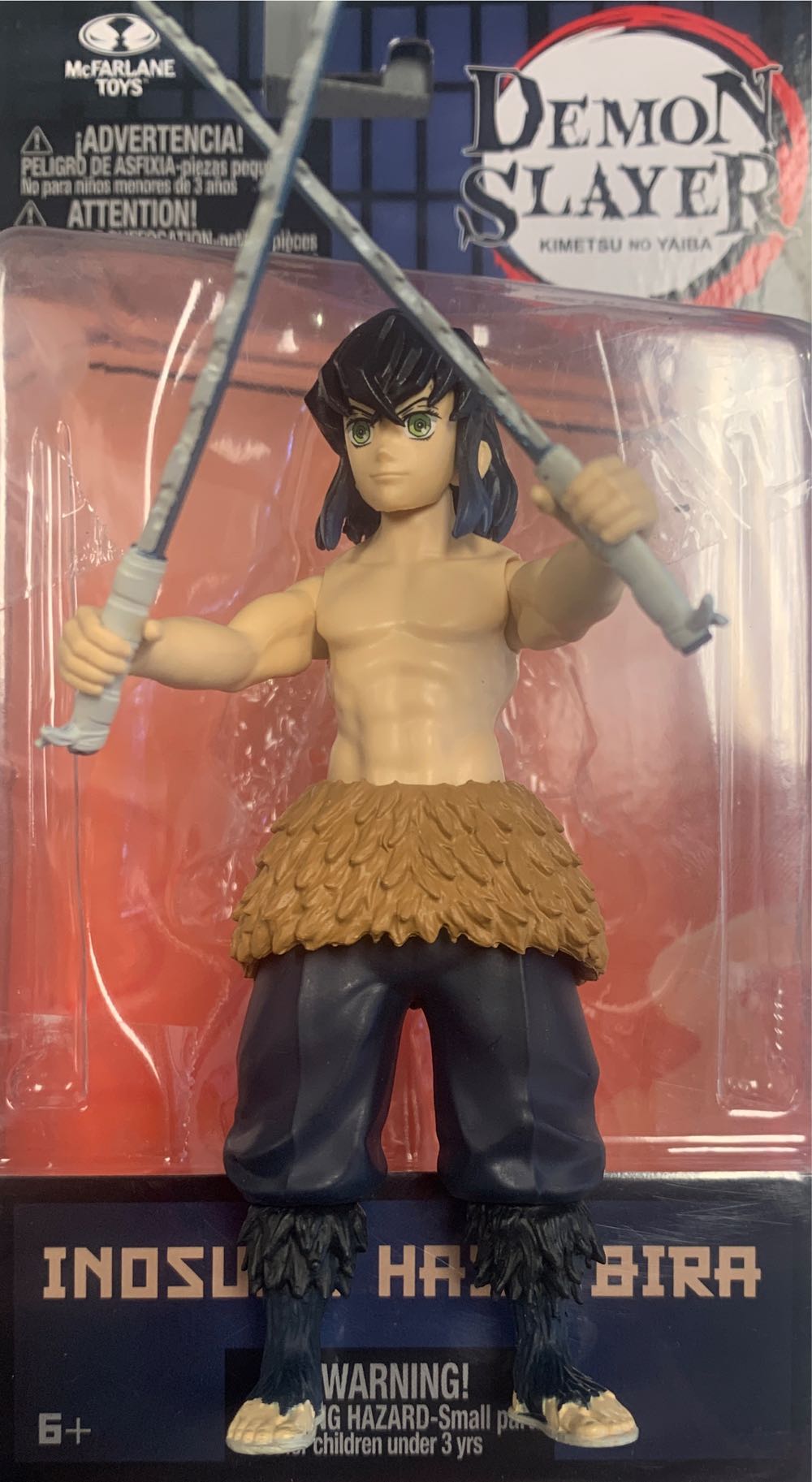 Mcfarlane Toys Demon Slayer Inosuke Hashibira 5in Action Figure - Demon Slayer vinyl figure collectible [Barcode 787926136579] - Main Image 2