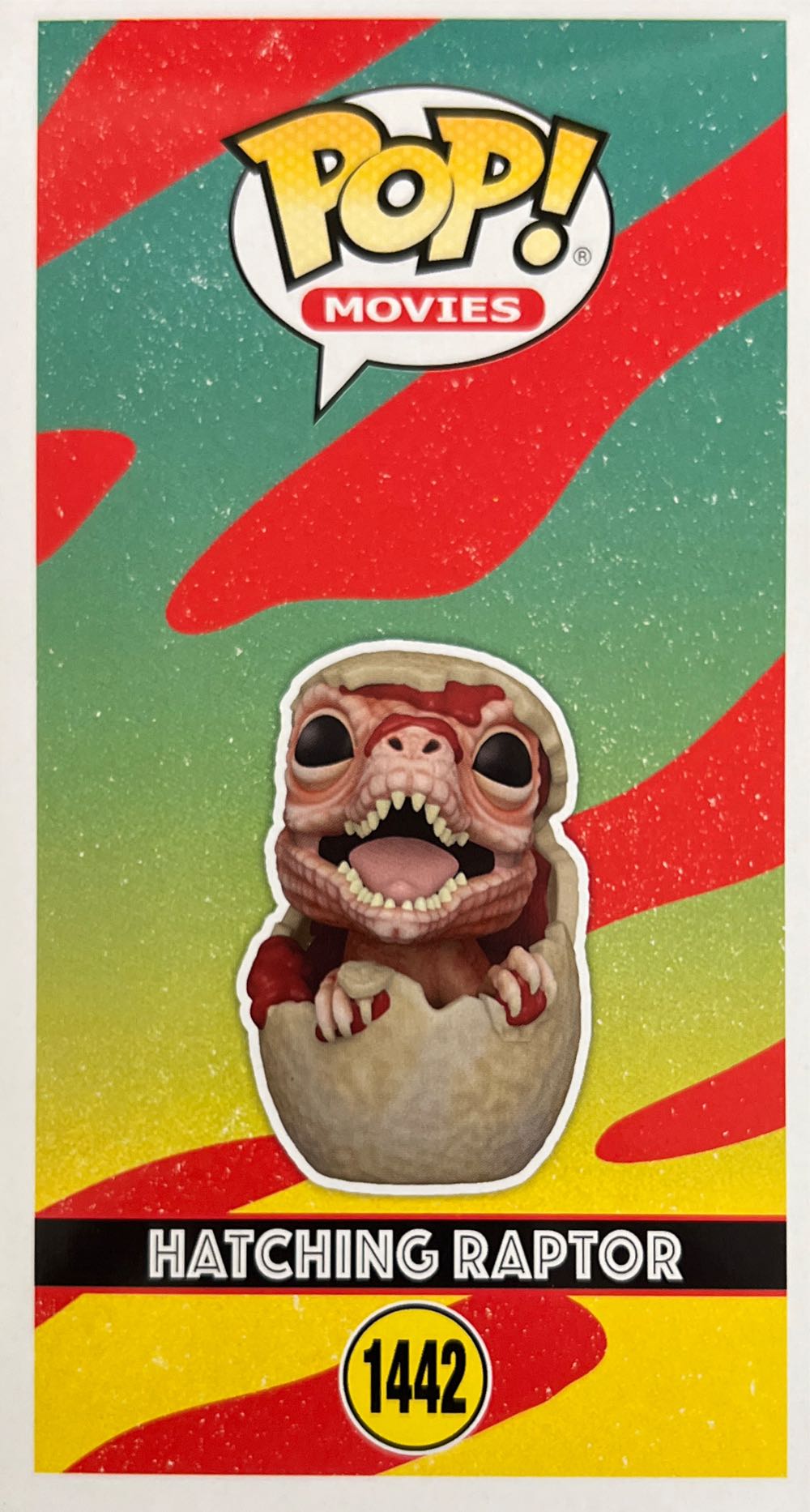 Hatching Raptor - Jurassic Park vinyl figure collectible [Barcode 889698717366] - Main Image 3