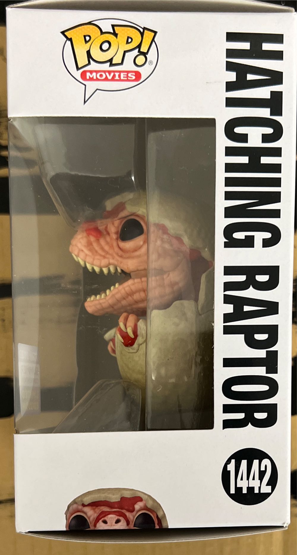 Hatching Raptor - Jurassic Park vinyl figure collectible [Barcode 889698717366] - Main Image 4