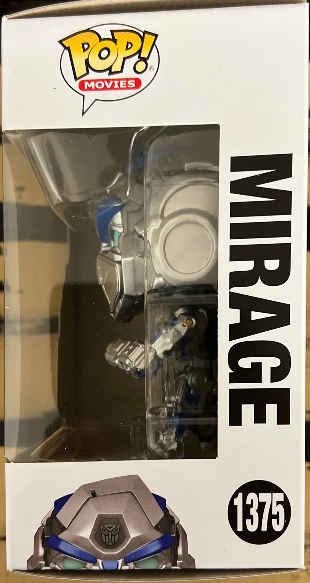 Funko Pop! Movies Transformer Rise Of The Beasts: Mirage # 1375 - Transformers vinyl figure collectible [Barcode 889698639569] - Main Image 4