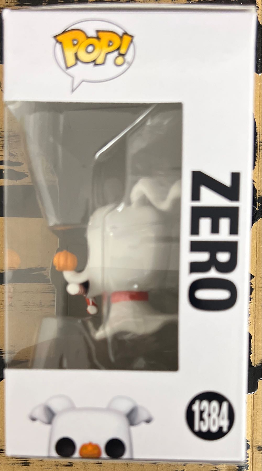 Zero - The Nightmare Before Christmas vinyl figure collectible [Barcode 889698723879] - Main Image 4