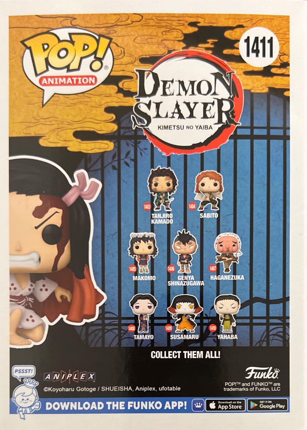 Nezuko Kamado - Demon Slayer vinyl figure collectible [Barcode 889698738781] - Main Image 2