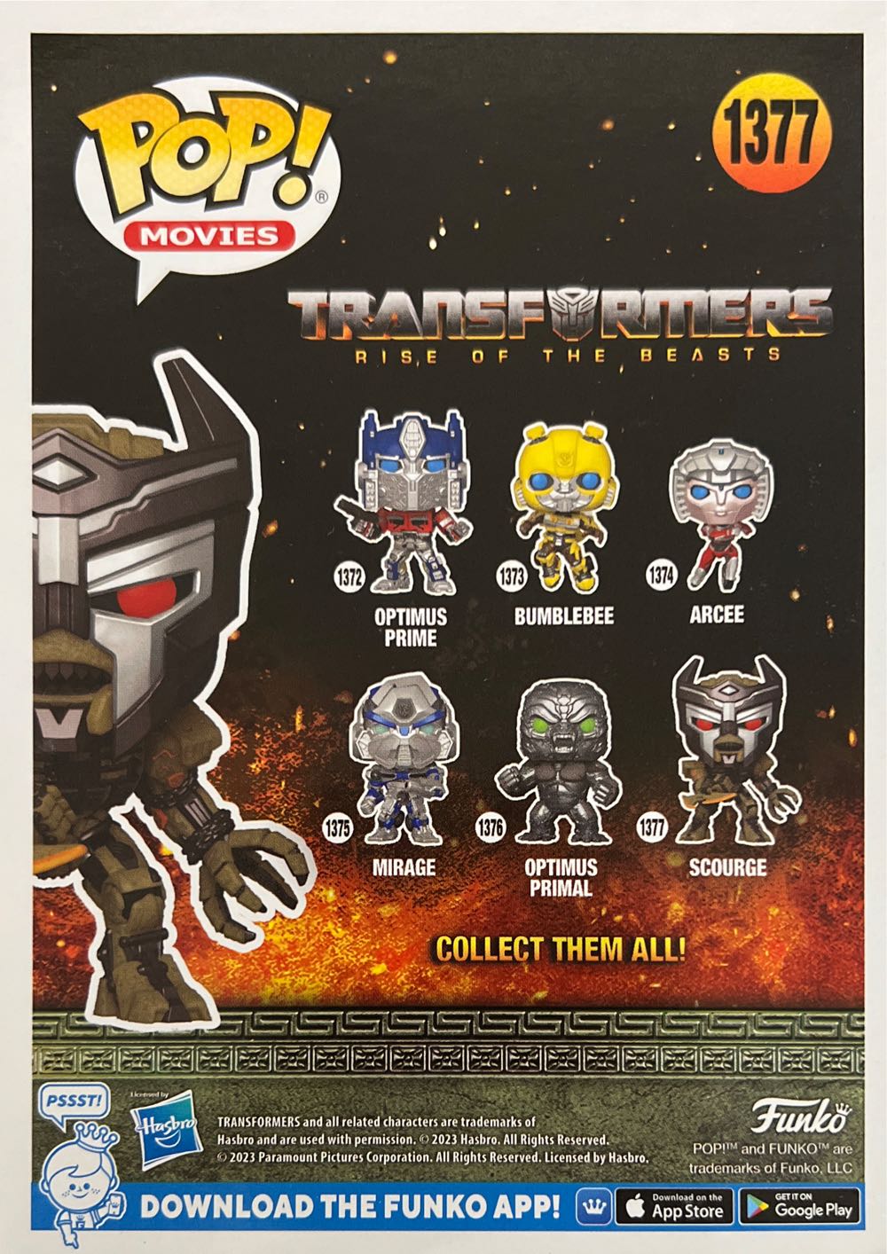 Scourge - Transformers vinyl figure collectible [Barcode 889698639583] - Main Image 2