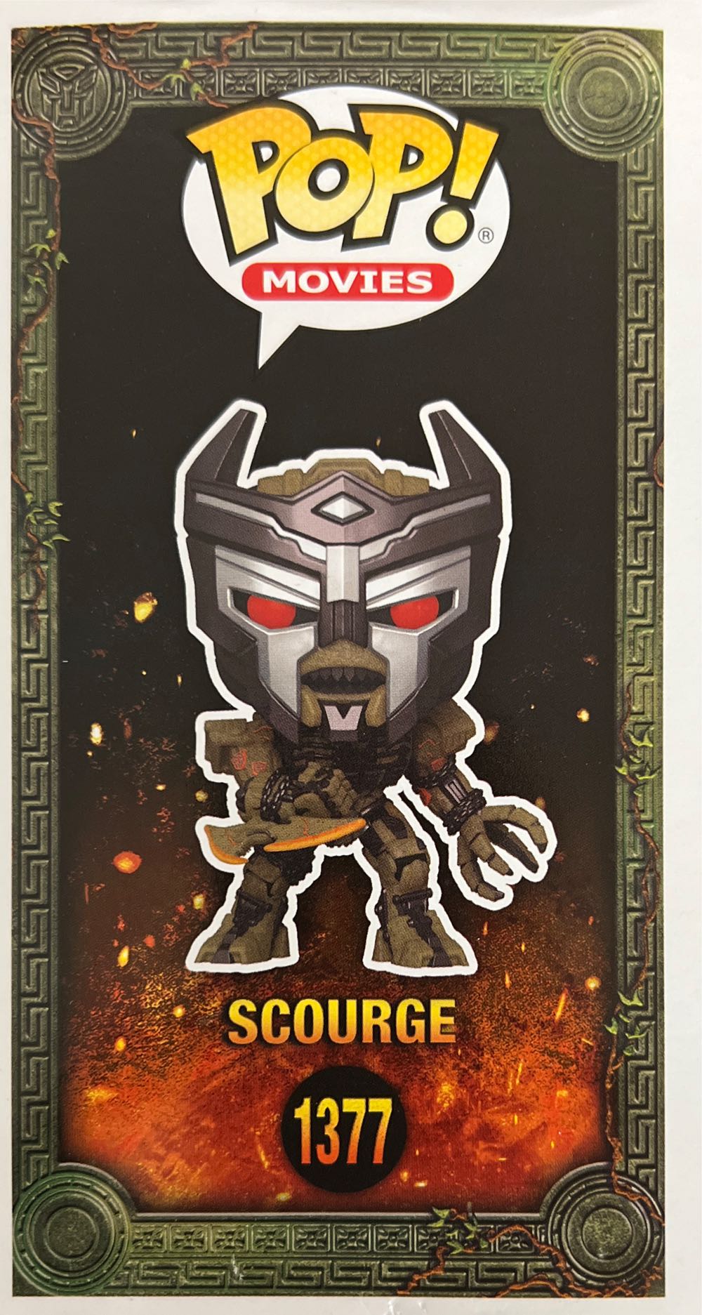 Scourge - Transformers vinyl figure collectible [Barcode 889698639583] - Main Image 3