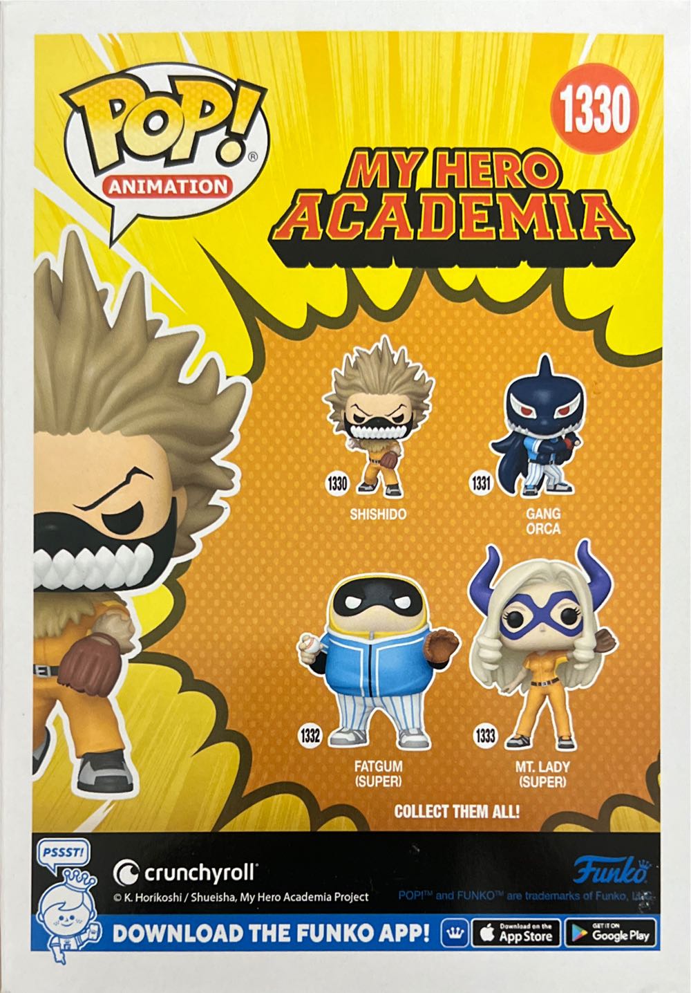 Shishido - My Hero Academia vinyl figure collectible [Barcode 889698706117] - Main Image 2