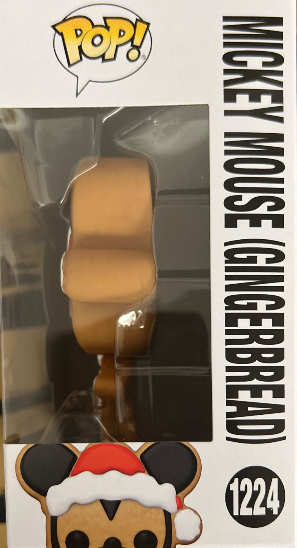 Funko Pop! Disney Christmas: Mickey Mouse (Gingerbread) # 1224 - Disney vinyl figure collectible [Barcode 889698643290] - Main Image 4