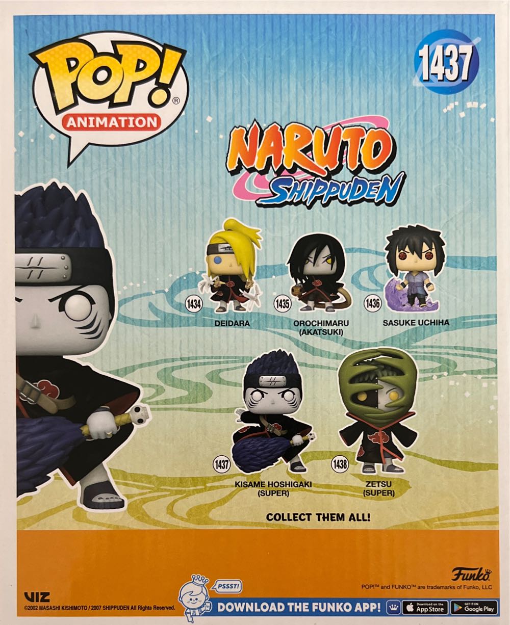 Kisame Hoshigaki - Naruto Shippuden vinyl figure collectible [Barcode 889698720700] - Main Image 2