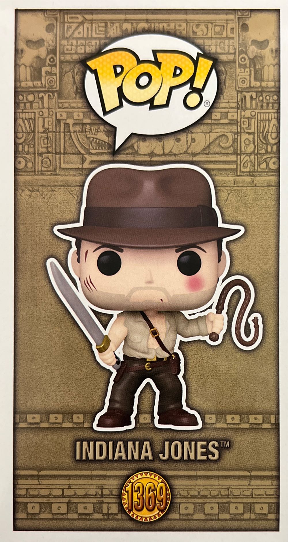 Indiana Jones: Indiana Jones (w/ Whip)  vinyl figure collectible [Barcode 889698718639] - Main Image 3