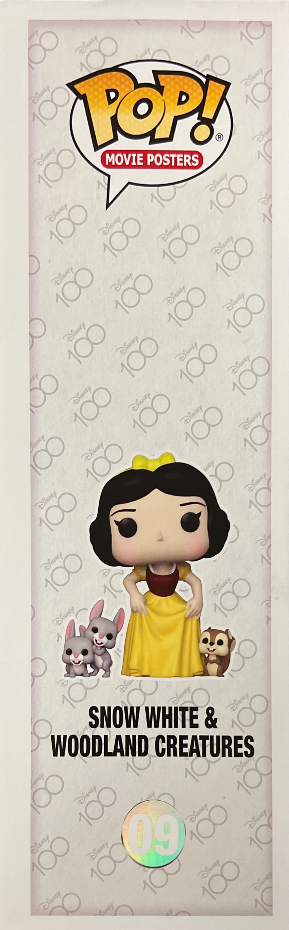 Snow White & Woodland Creatures - 09 (Disney 100) Funko Pop Movie Posters  vinyl figure collectible [Barcode 889698675802] - Main Image 3