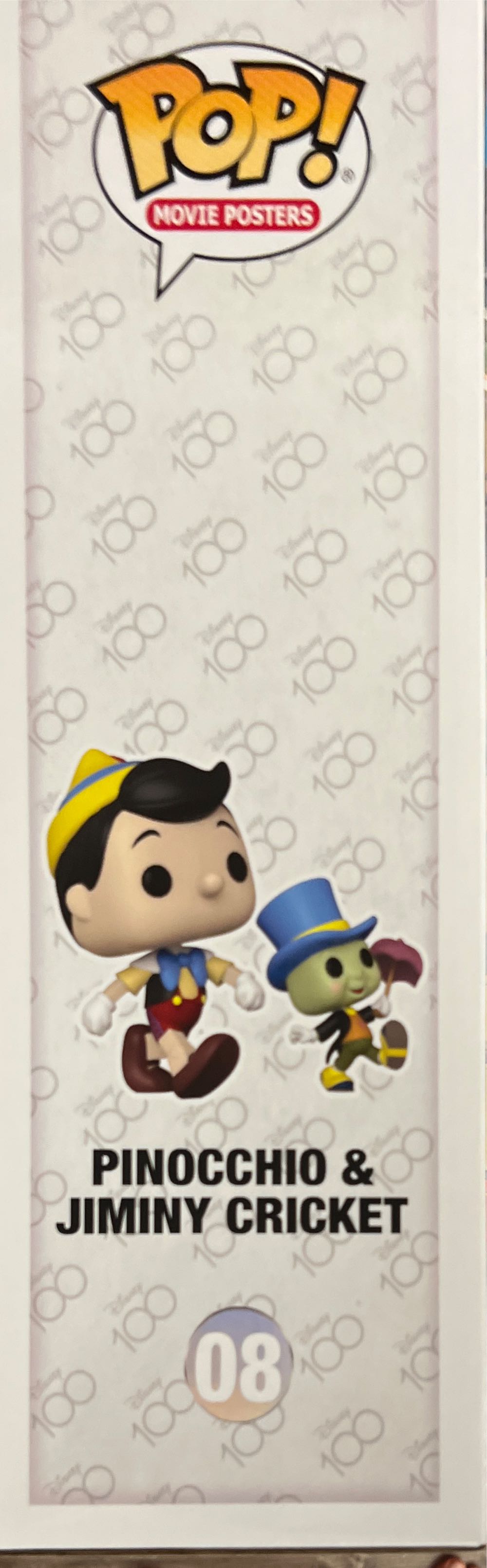 Pinocchio & Jiminy Cricket - Disney vinyl figure collectible [Barcode 889698675796] - Main Image 3