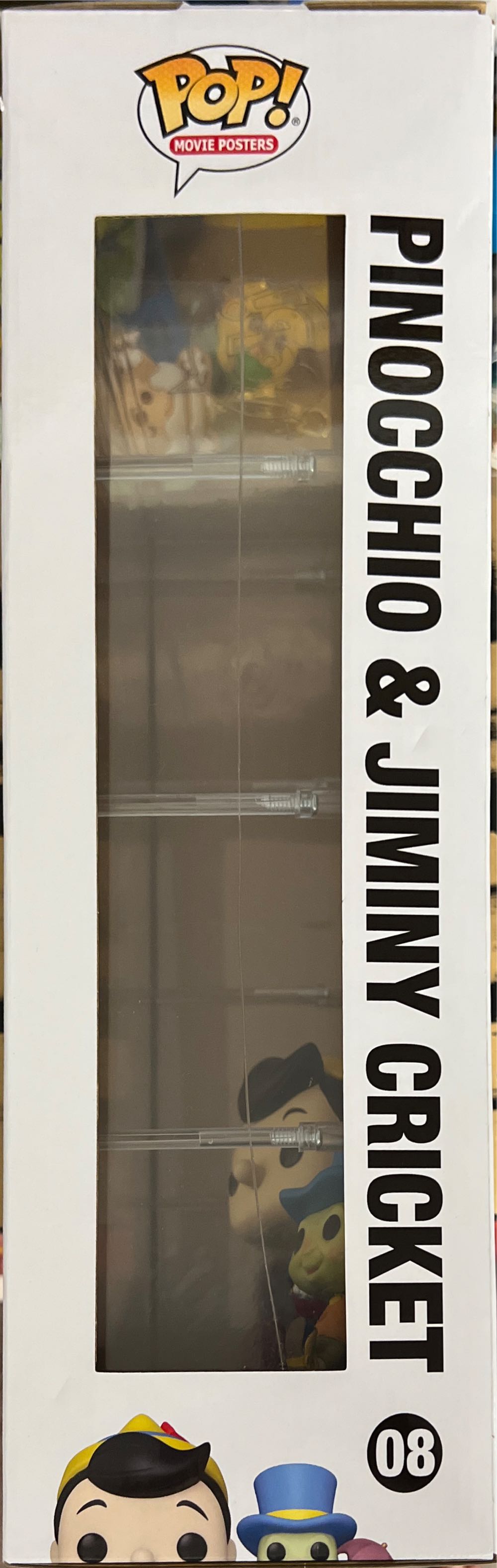 Pinocchio & Jiminy Cricket - Disney vinyl figure collectible [Barcode 889698675796] - Main Image 4