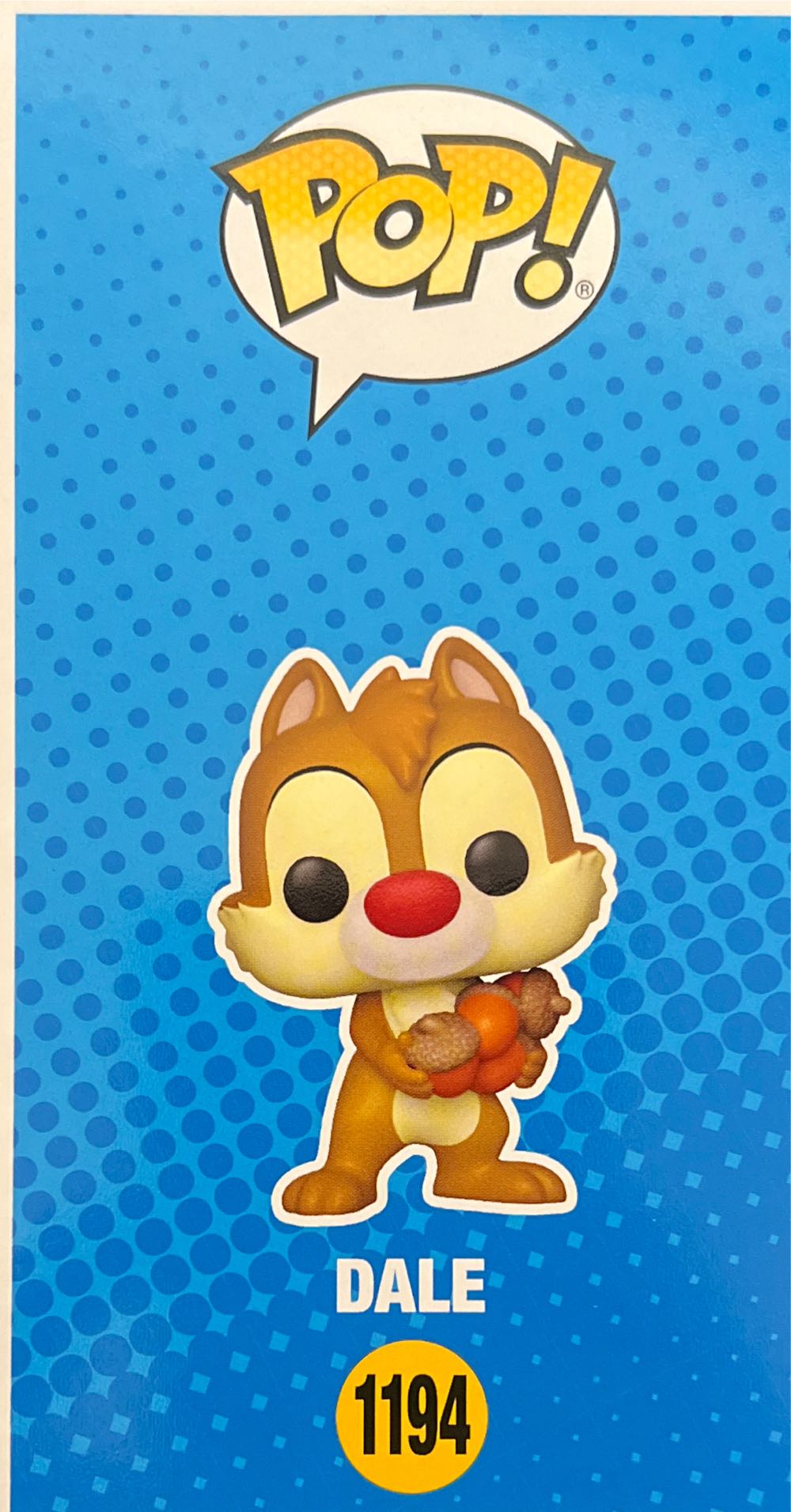 Disney: Dale, #1194 - Disney vinyl figure collectible [Barcode 889698596206] - Main Image 3