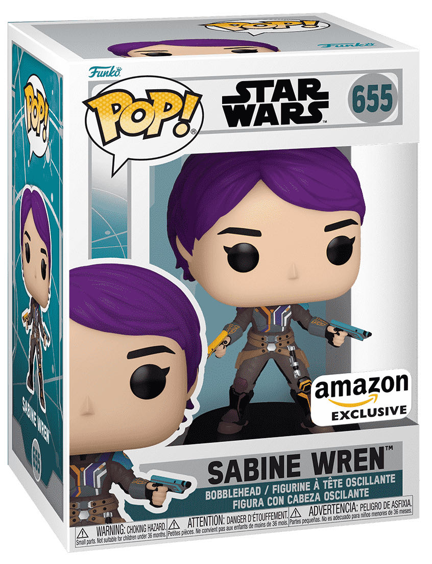 Sabine Wren - Star Wars vinyl figure collectible [Barcode 889698746113] - Main Image 2