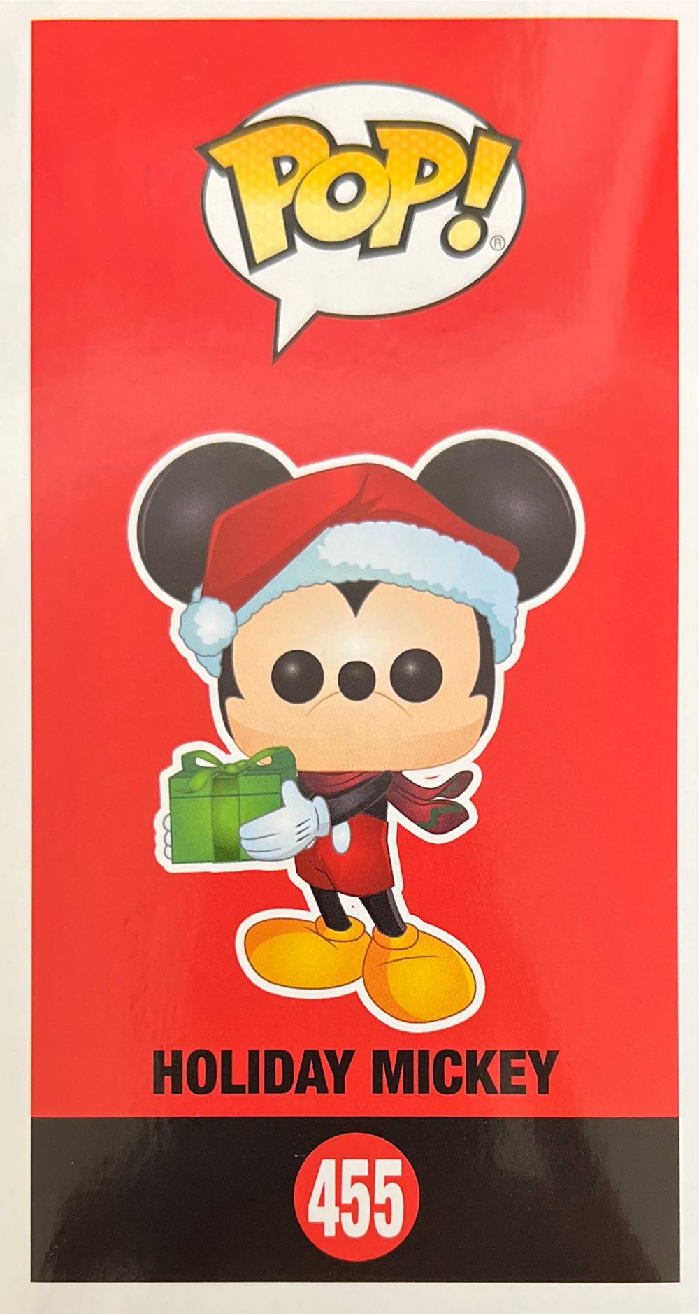 Holiday Mickey  vinyl figure collectible [Barcode 889698357531] - Main Image 3
