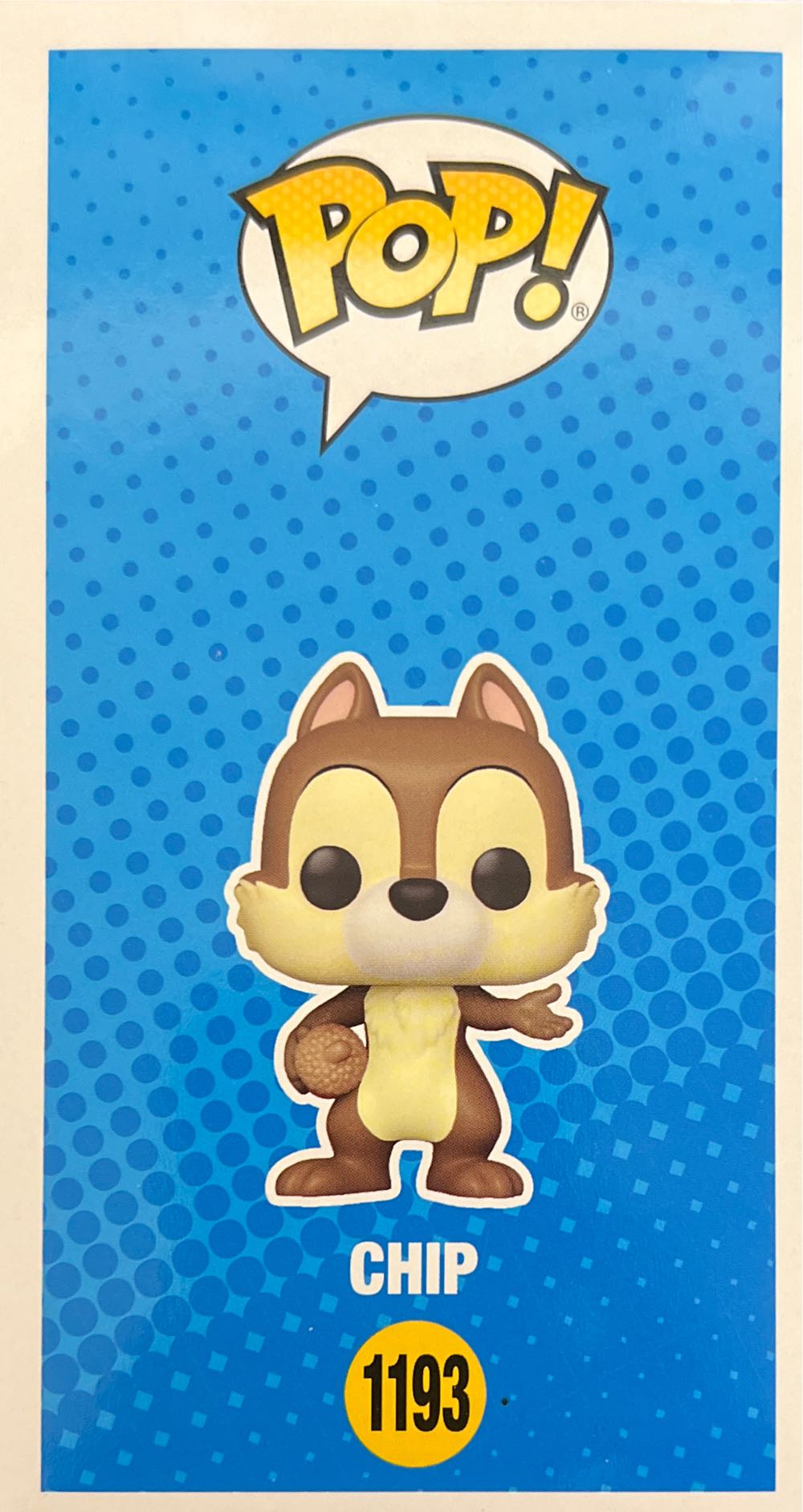 Disney: Chip, #1193 - Disney vinyl figure collectible [Barcode 889698596183] - Main Image 3