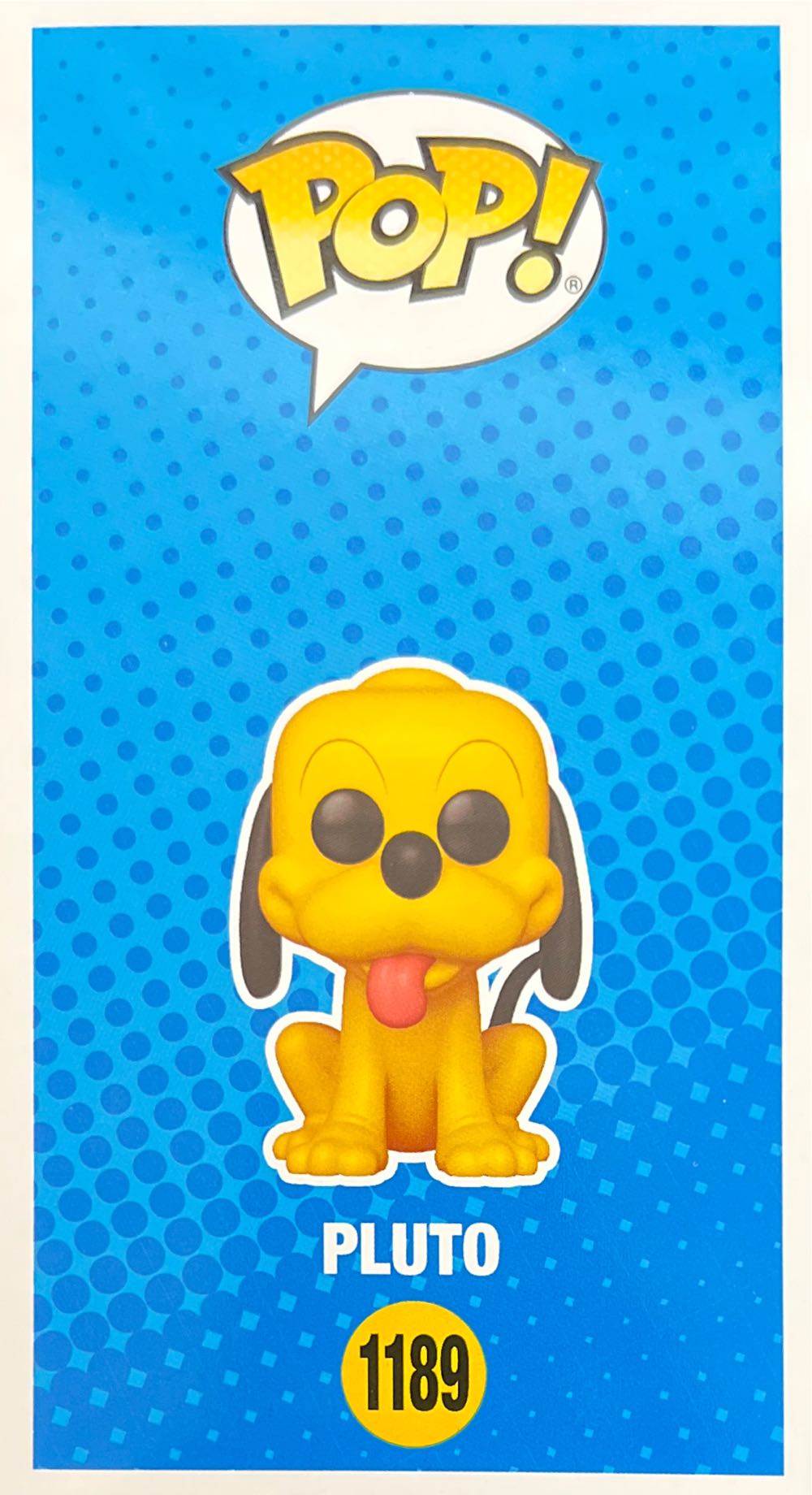 Mickey and Friends: Pluto, #1189 - Disney vinyl figure collectible [Barcode 889698596251] - Main Image 3