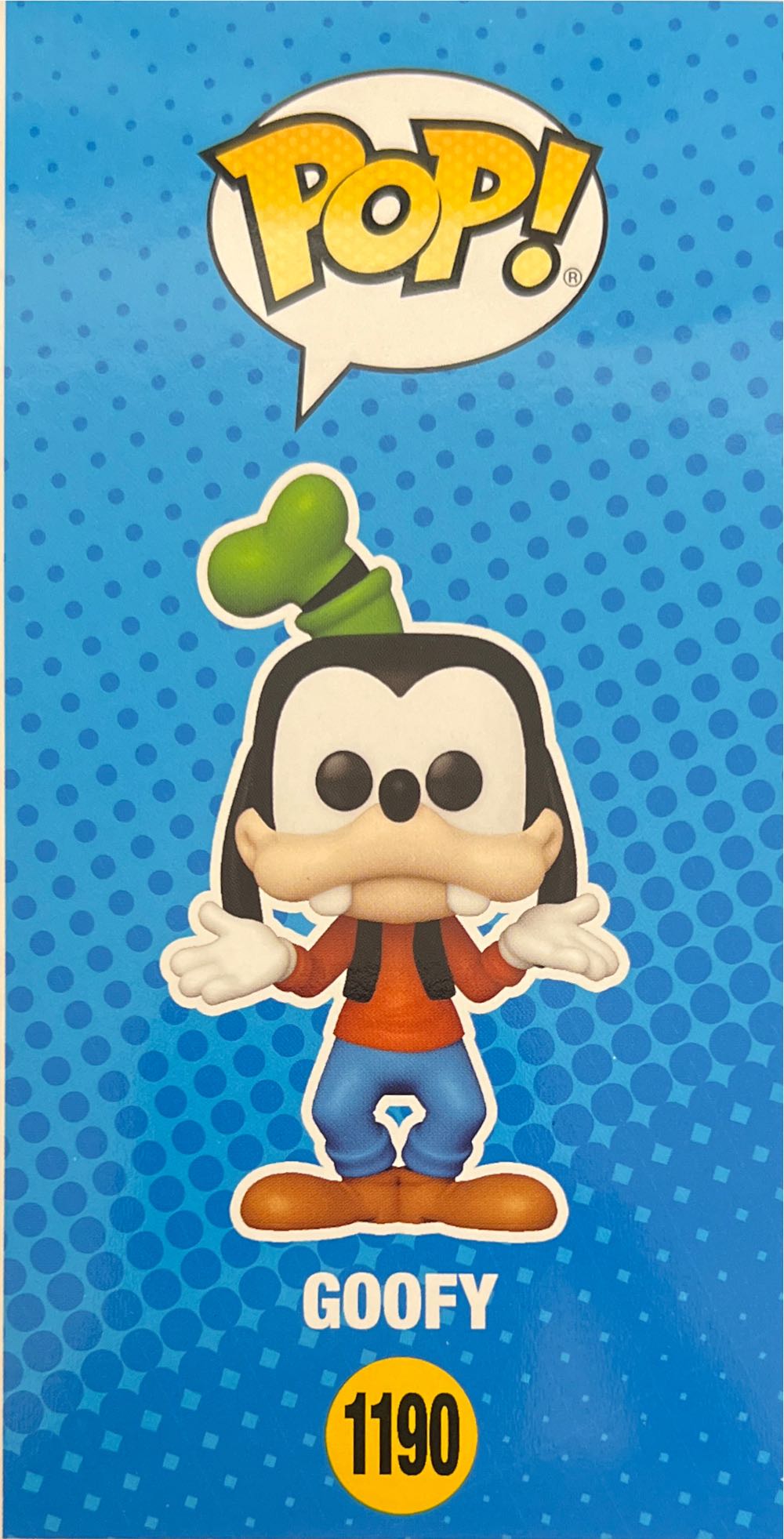 Mickey and Friends: Goofy, #1190 - Disney vinyl figure collectible [Barcode 889698596220] - Main Image 3