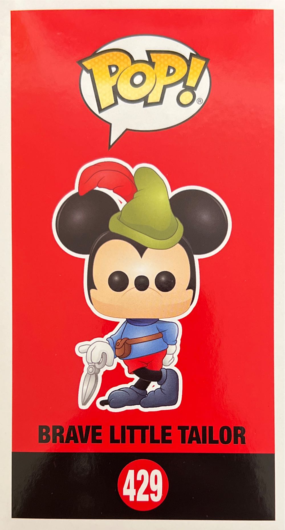 Brave Little Tailor - Disney vinyl figure collectible [Barcode 889698321891] - Main Image 3