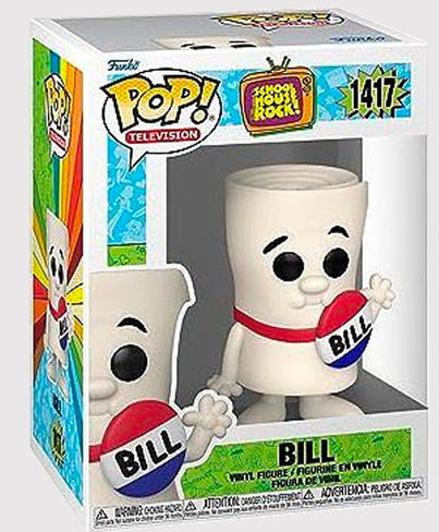 Schoolhouse Rock!: Bill  vinyl figure collectible [Barcode 889698594868] - Main Image 2