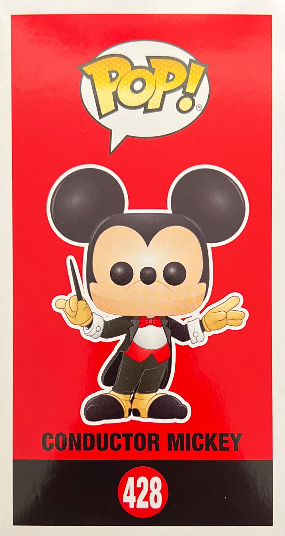 Conductor Mickey - Disney vinyl figure collectible [Barcode 889698321860] - Main Image 3