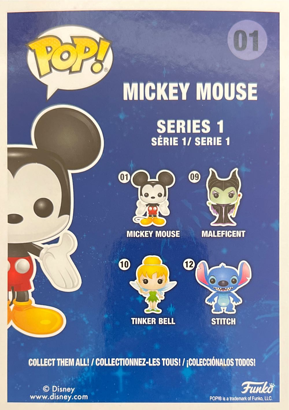 Mickey Mouse - Disney vinyl figure collectible [Barcode 889698291743] - Main Image 2