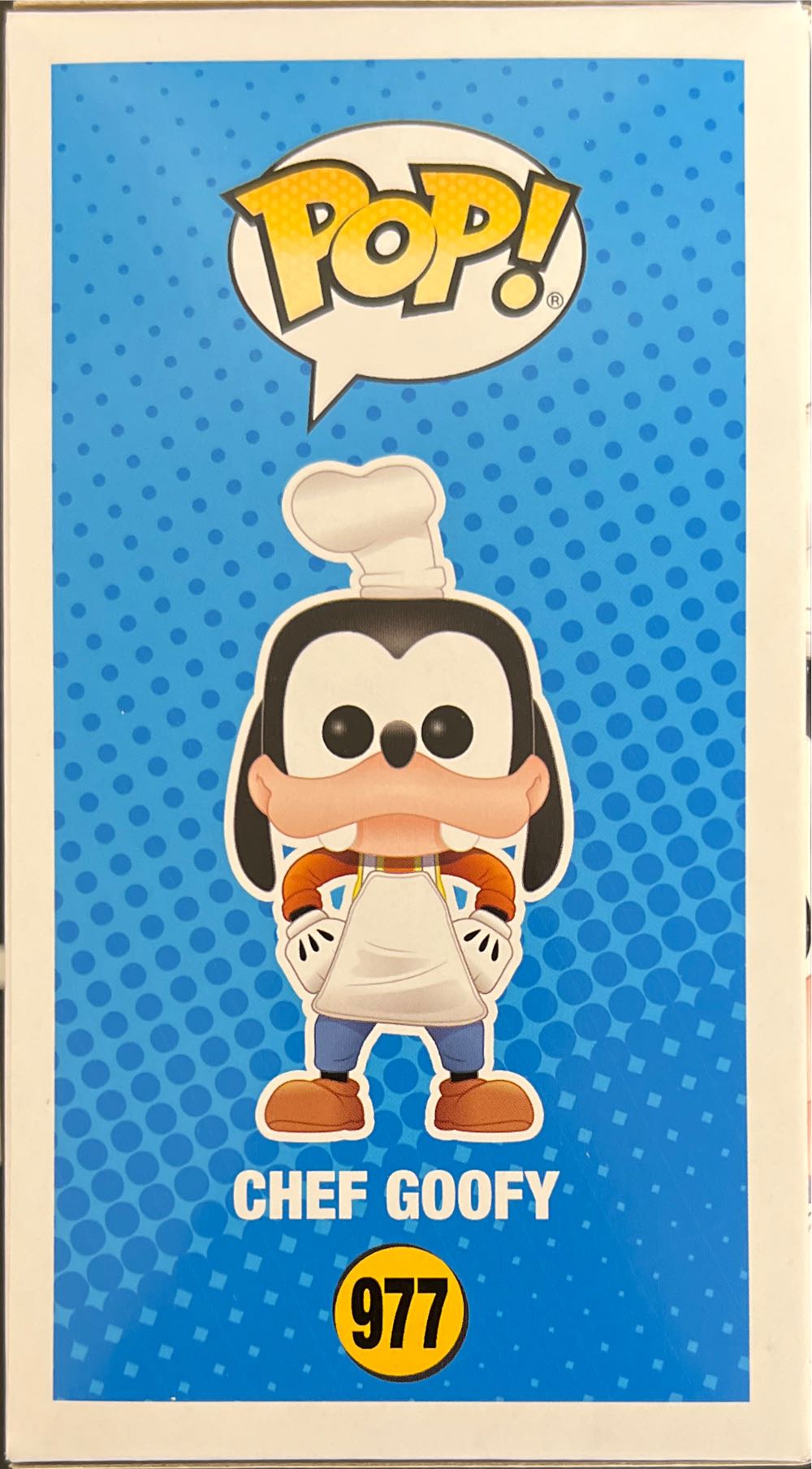 Chef Goofy - Disney vinyl figure collectible [Barcode 889698510349] - Main Image 3