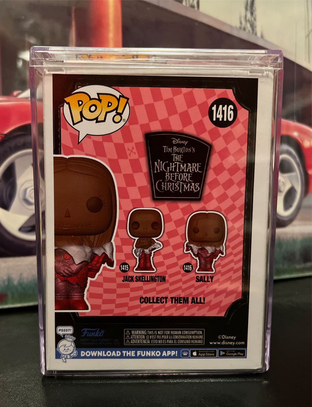 TheNighmare Before Christmas #1416 SALLY (VALENTINES DAY SPECIAL) - Disney vinyl figure collectible [Barcode 889698762236] - Main Image 2