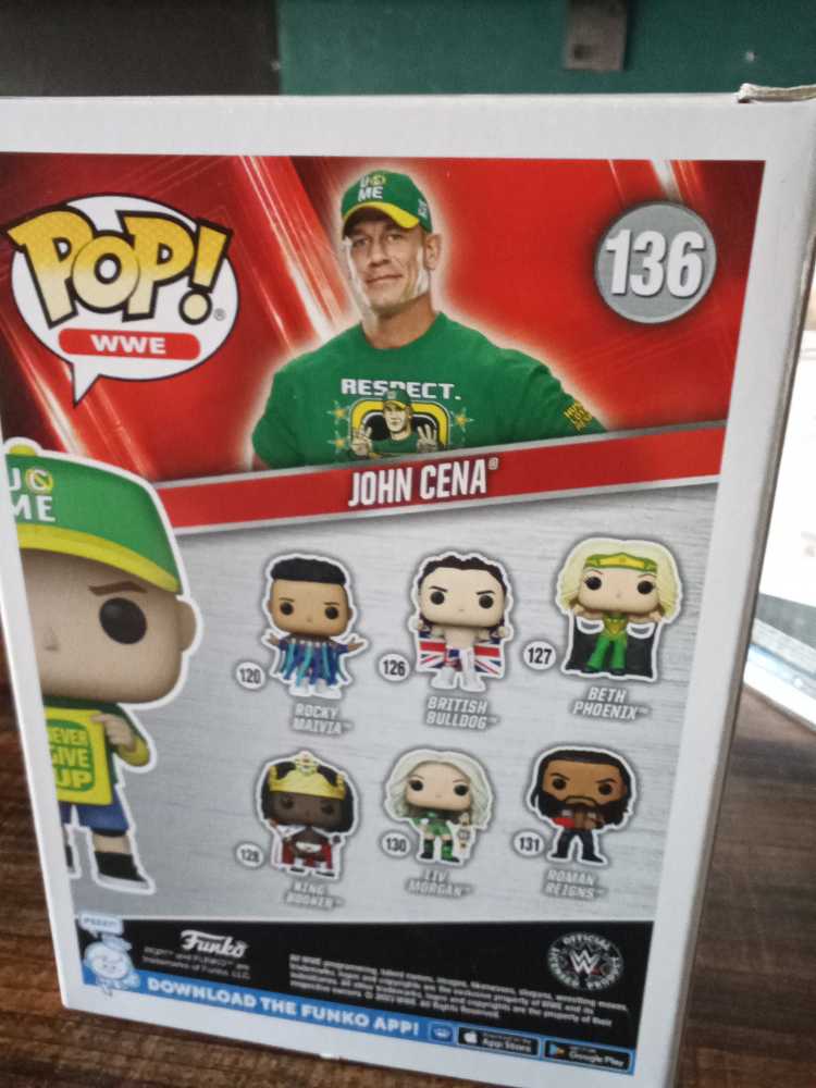 John Cena - WWE vinyl figure collectible [Barcode 889698722841] - Main Image 2