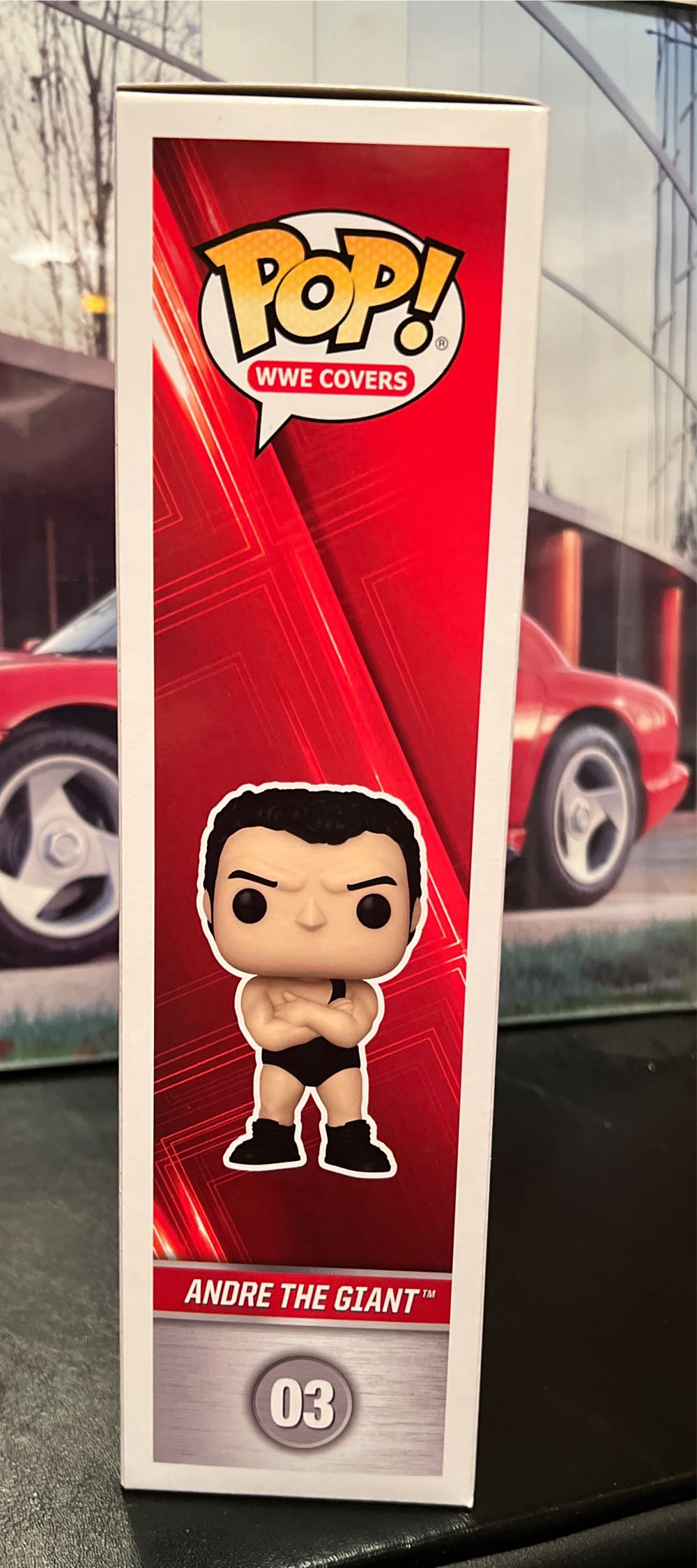 WWE:  03 WrestleMania III Andre The Giant - WWE vinyl figure collectible [Barcode 889698735742] - Main Image 4