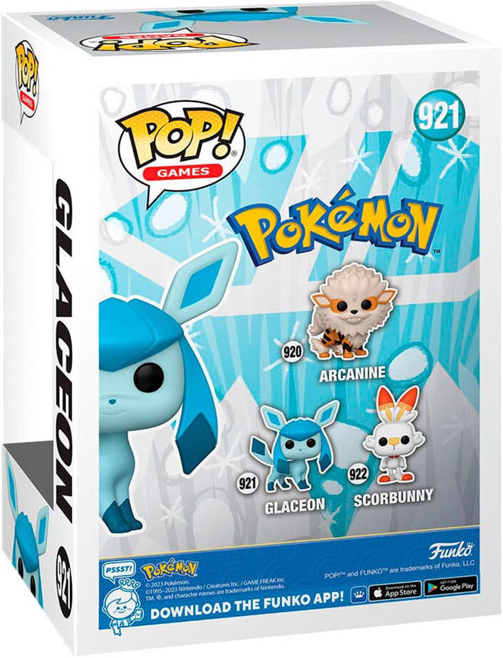 Glaceon - Pokémon vinyl figure collectible [Barcode 889698690805] - Main Image 2
