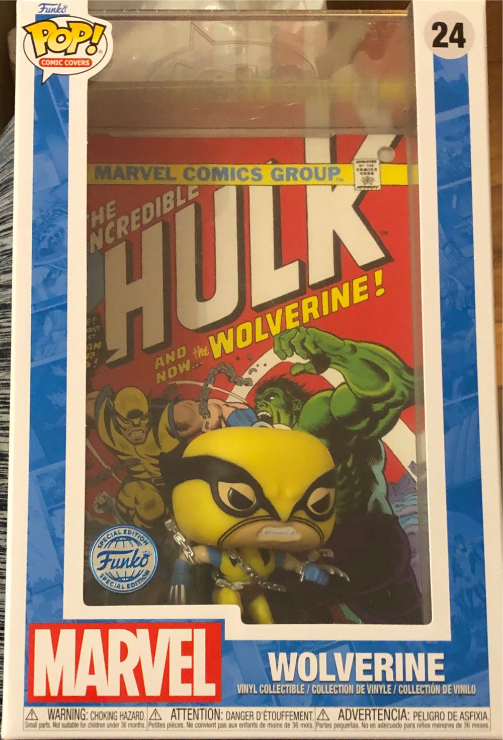 Marvel Wolverine: Incredible Hulk #181 - Marvel Universe vinyl figure collectible [Barcode 889698713382] - Main Image 2