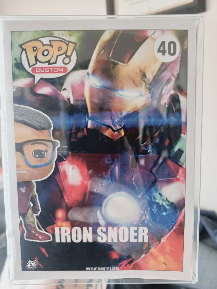 Personalized Iron Snoer - Funko Pop  vinyl figure collectible - Main Image 2
