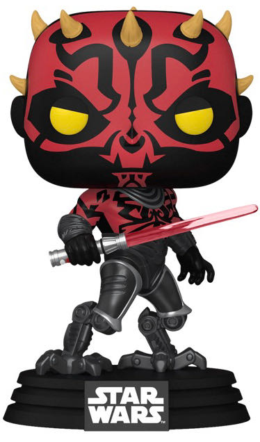 # 647 Darth Maul - Star Wars: Clone Wars vinyl figure collectible [Barcode 889698741033] - Main Image 2