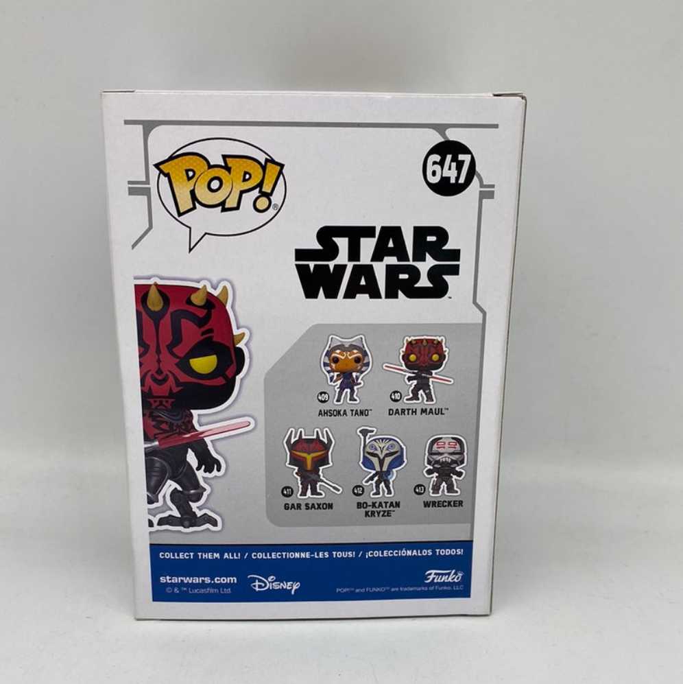 # 647 Darth Maul - Star Wars: Clone Wars vinyl figure collectible [Barcode 889698741033] - Main Image 4