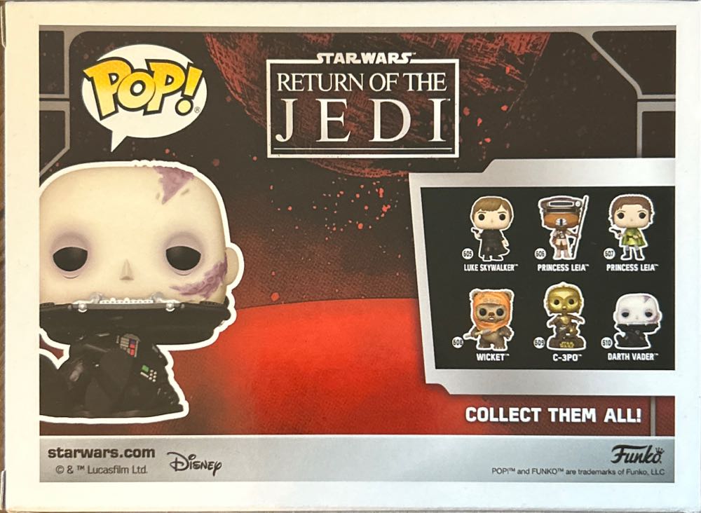 Darth Vader - Star Wars vinyl figure collectible [Barcode 889698707503] - Main Image 3