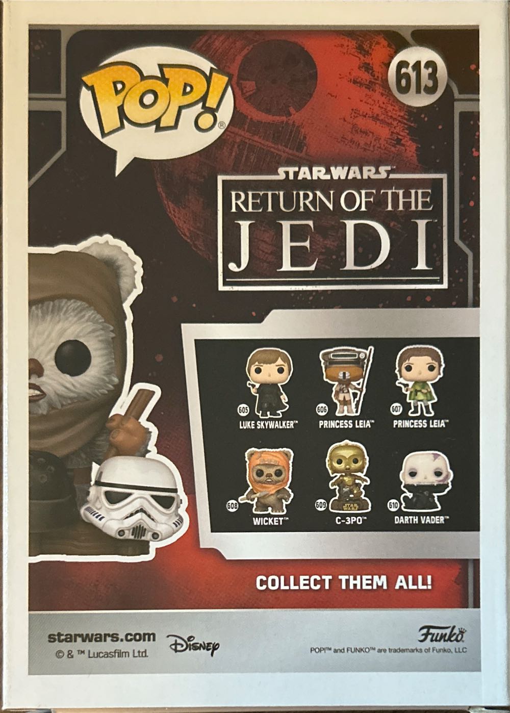 Star Wars: Return Of The Jedi: Breathupp (GameStop) - Star Wars vinyl figure collectible [Barcode 889698711470] - Main Image 3