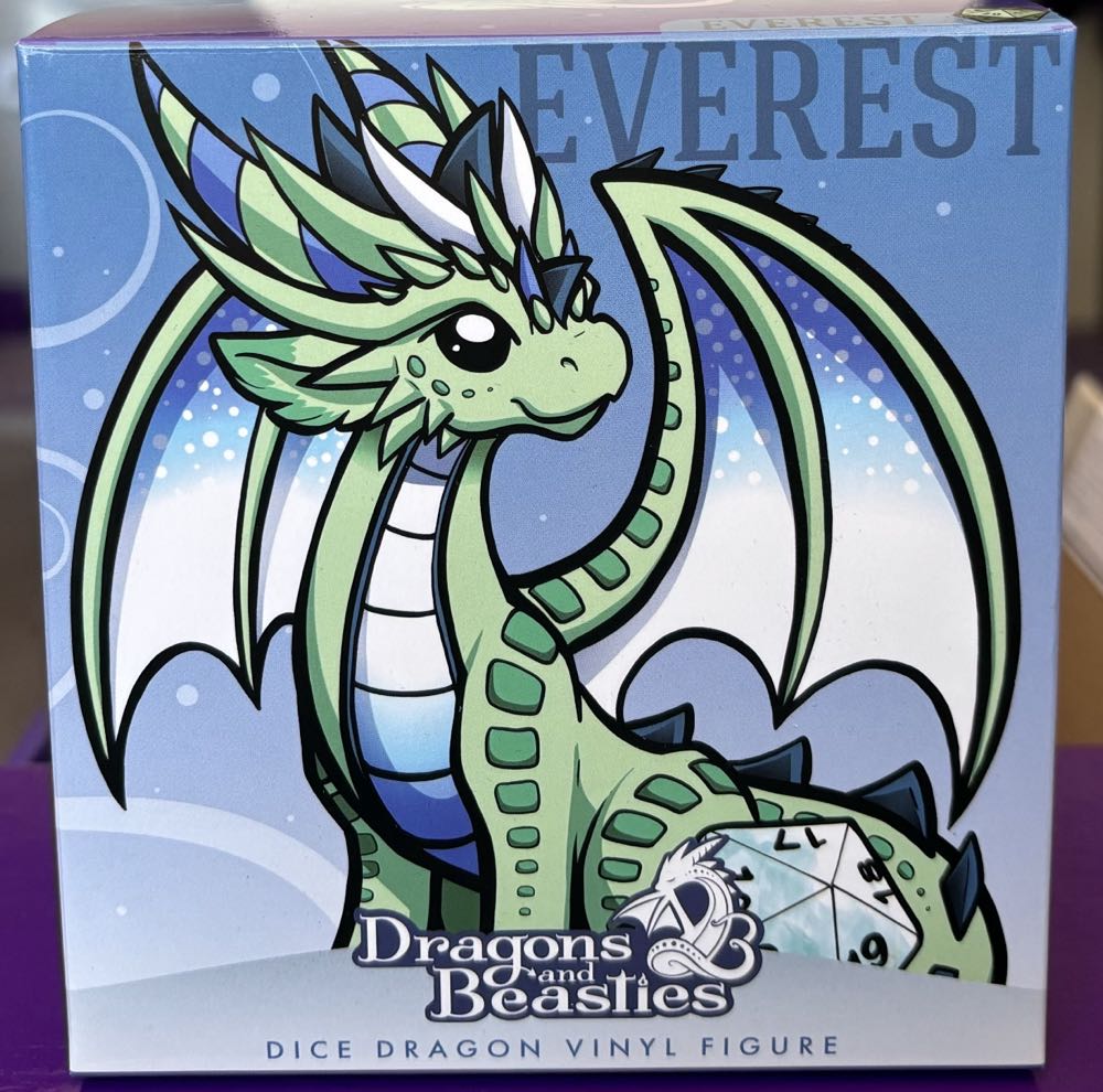 D&B Everest Dice Dragon  vinyl figure collectible [Barcode 810002711725] - Main Image 2