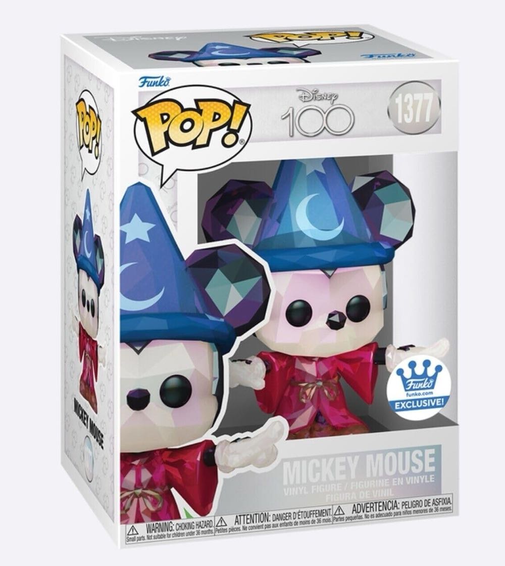 Fantasia: Mickey Mouse (Facet - Funko Exclusive) - Funko vinyl figure collectible [Barcode 889698704816] - Main Image 2
