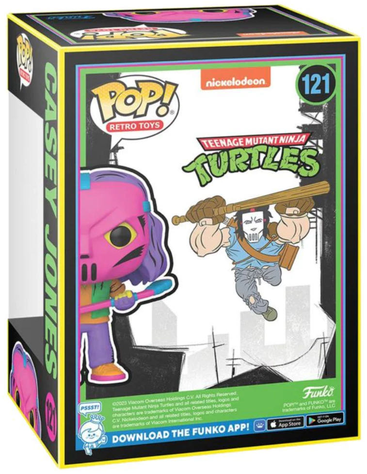 121. CASEY JONES - Teenage Mutant Ninja Turtles vinyl figure collectible [Barcode 889698736176] - Main Image 3