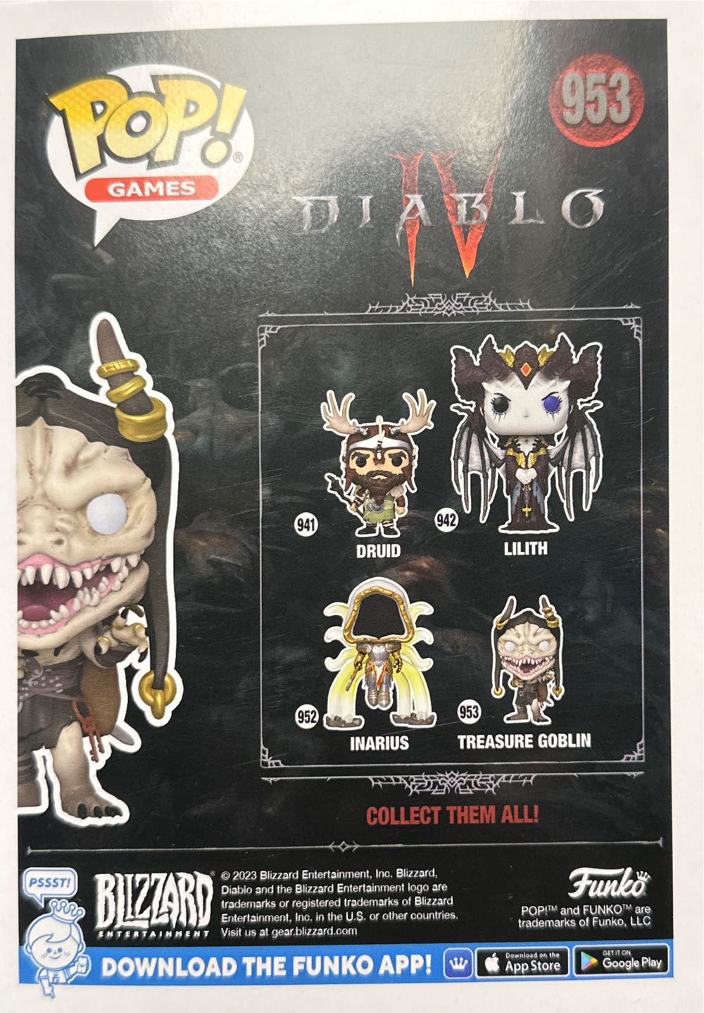 Treasure Goblin - Diablo vinyl figure collectible [Barcode 889698765329] - Main Image 2
