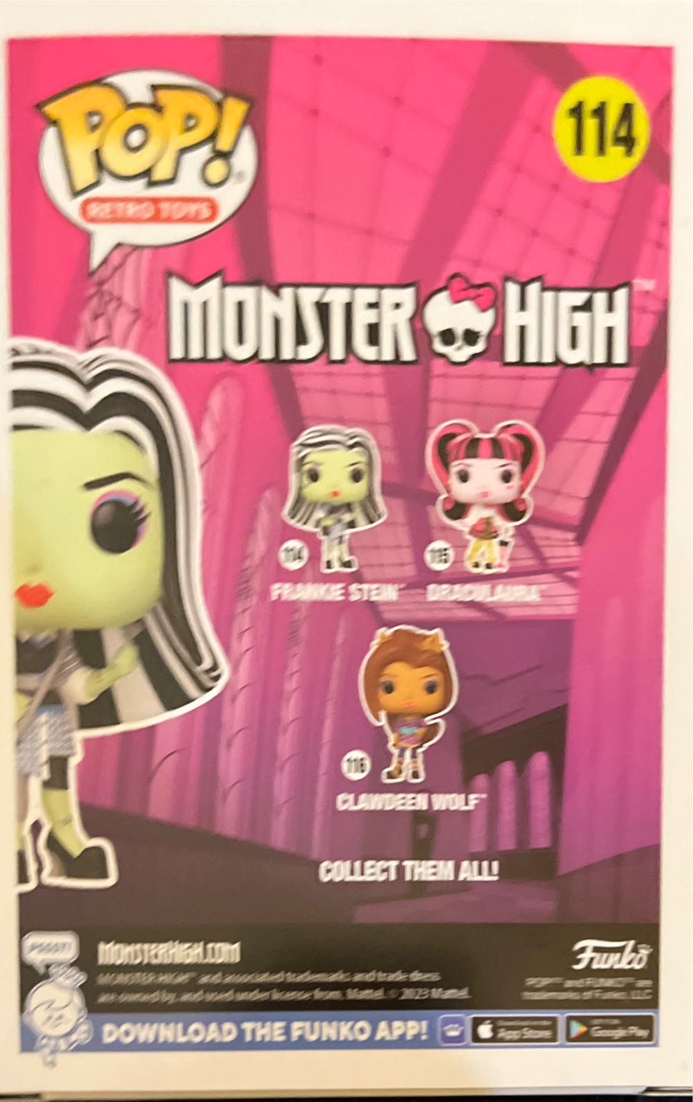 Frankie Stein  vinyl figure collectible [Barcode 889698674317] - Main Image 2