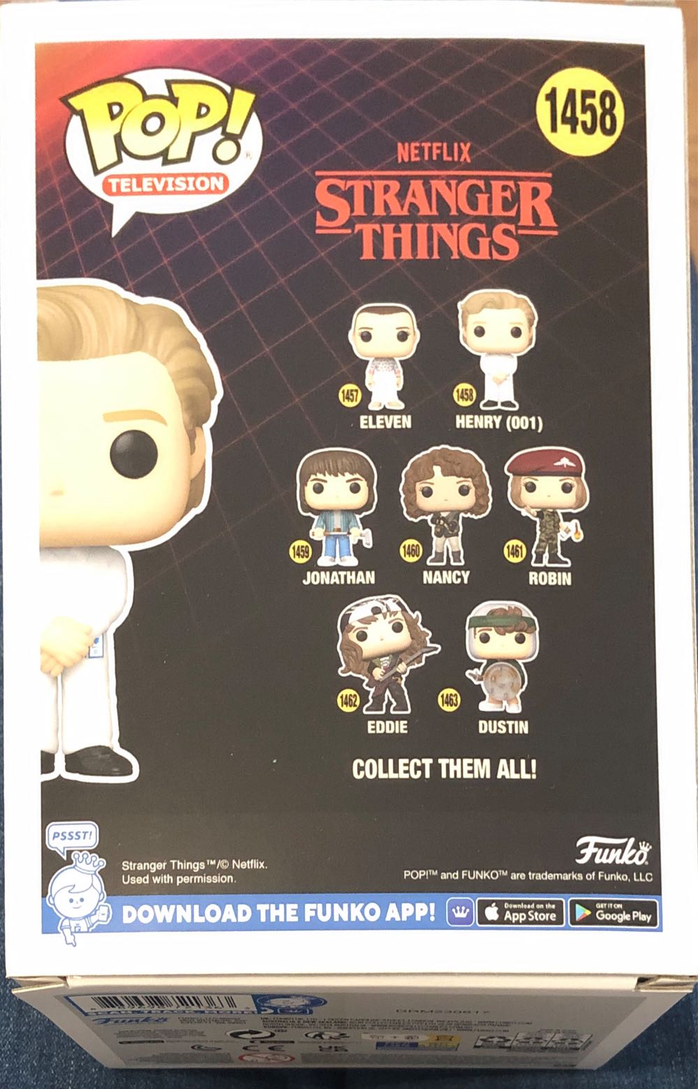 Henry (001) - Stranger Things vinyl figure collectible [Barcode 889698721363] - Main Image 3