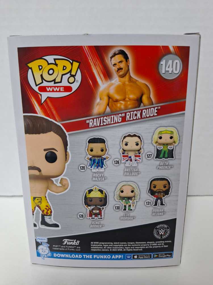 WWE Ravishing Rick Rude $13 - WWE vinyl figure collectible [Barcode 889698722803] - Main Image 2