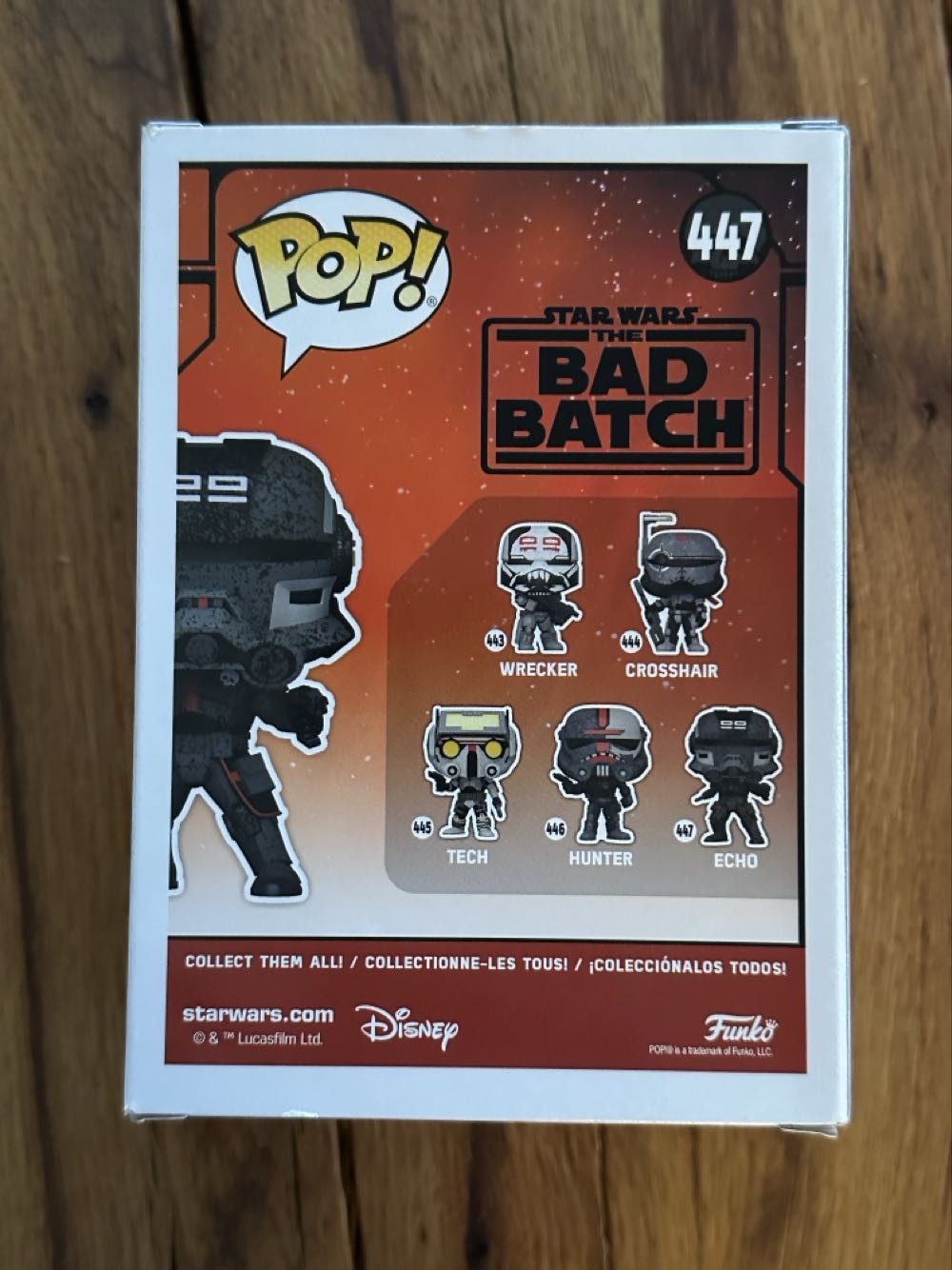 Echo - Star Wars vinyl figure collectible - Main Image 2