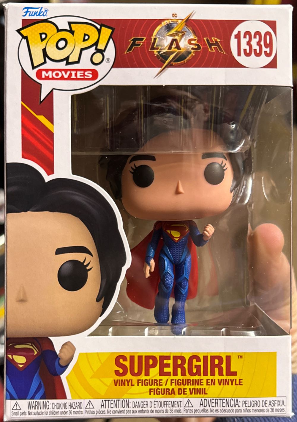 Supergirl - The Flash vinyl figure collectible [Barcode 889698655996] - Main Image 2