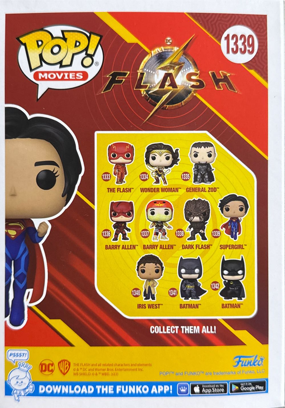 Supergirl - The Flash vinyl figure collectible [Barcode 889698655996] - Main Image 3