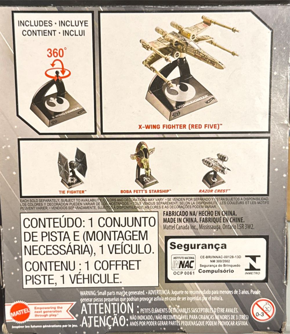 Hot Wheels Star Wars Starships Select Premium Replica Of Classic & Modern Starships Moveable Parts Stand Gift For Adult Collectors  vinyl figure collectible [Barcode 194735074709] - Main Image 2