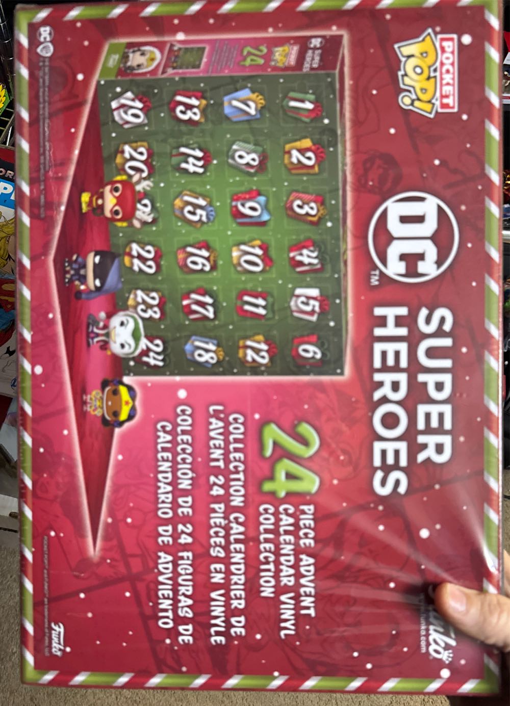 Funko Pop! Advent Calendar Dc Super Heroes 24 Pocket Pop! Vinyl Figures - Funko vinyl figure collectible [Barcode 889698730778] - Main Image 2